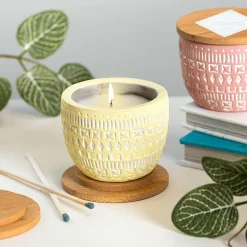 Sonora 85G Fresh Meyer Lemon Concrete Soy Candle><noscript><img width=