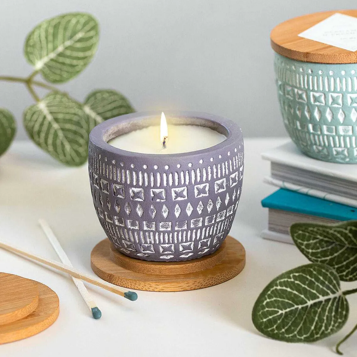 Sonora 85G Wildflowers & Birch Concrete Soy Candle>Paddywax Shop