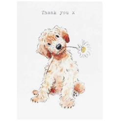 Cockapoo 'Thank You' Card>Paper Shed Designs Cheap