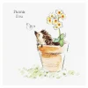 Hedgehog In Flower Pot 'Thank You' Pack Of 5 Notecards>Paper Shed Designs Cheap