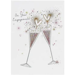 Champagne Engagement Card>Paperlink Flash Sale