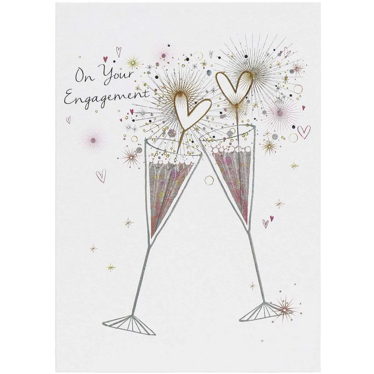 Champagne Engagement Card>Paperlink Flash Sale