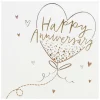 Cloud Nine Heart Balloon Anniversary Card>Paperlink Sale