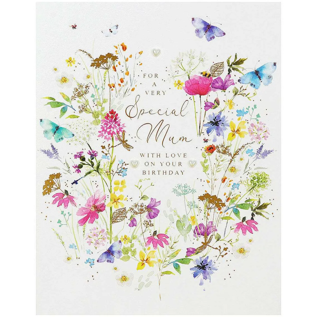 Fields Of Gold Floral Mum Birthday Card>Paperlink Cheap