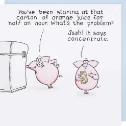 Funny Farm It Says Concentrate Birthday Card>Paperlink Cheap