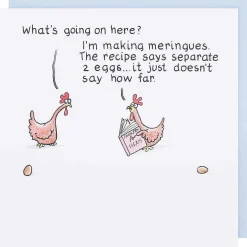 Funny Farm Separate Two Eggs Birthday Card>Paperlink New