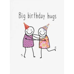 Happy As Larry Birthday Hugs Birthday Card>Paperlink Online