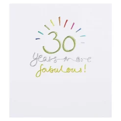 Mimosa 30 Years More Fabulous Birthday Card>Paperlink Hot