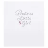 Mimosa Precious Little Girl New Baby Card>Paperlink Clearance