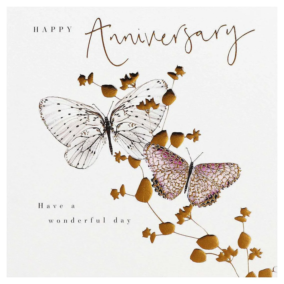 Reflections 'Butterfly' Anniversary Card>Paperlink Cheap