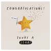 Star Congratulations Card>Paperlink New