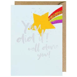 Tutti Frutti 'You Did It' Star Congratulations Card>Paperlink Outlet
