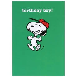 Snoopy 'Birthday Boy' Birthday Card>Peanuts Fashion