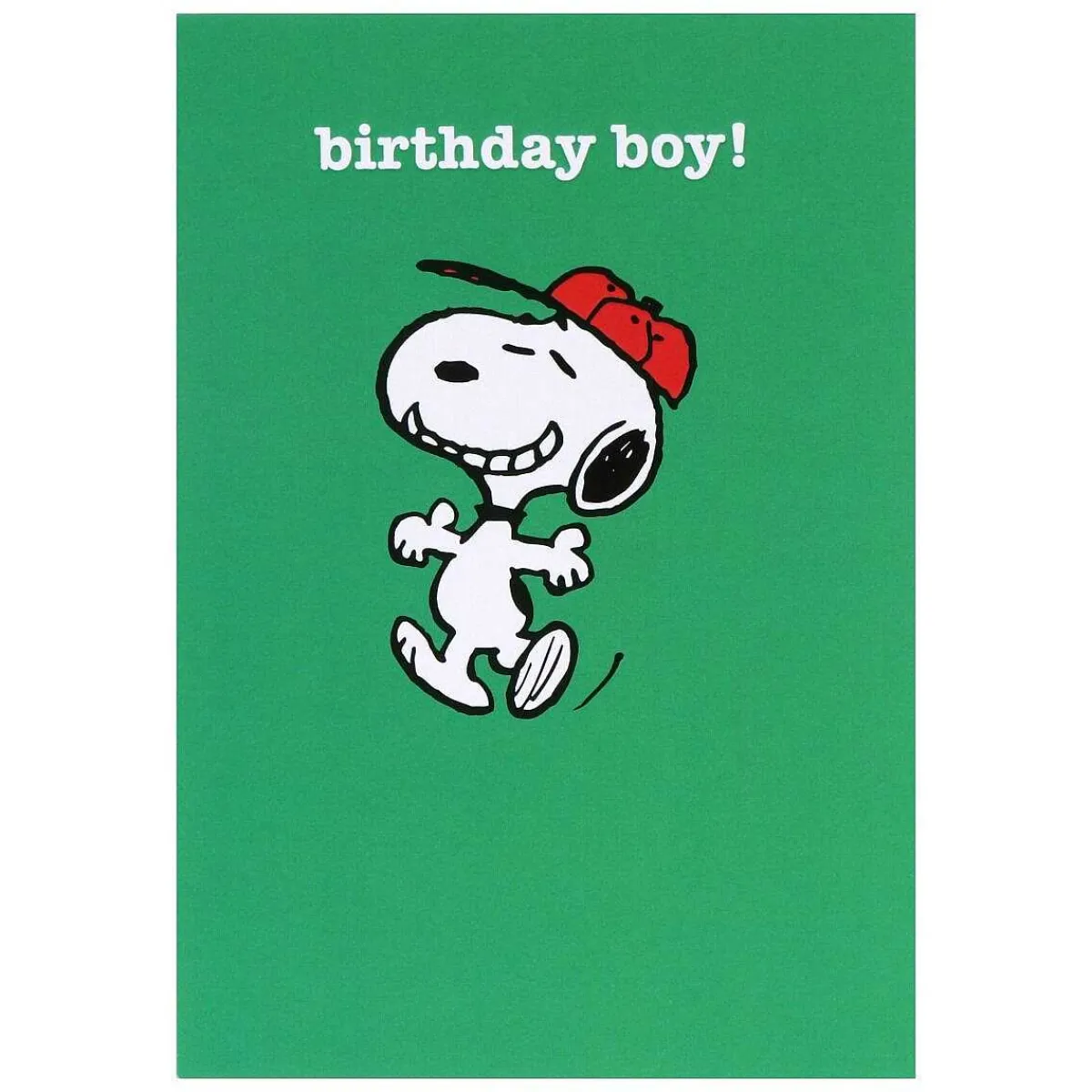 Snoopy 'Birthday Boy' Birthday Card>Peanuts Fashion