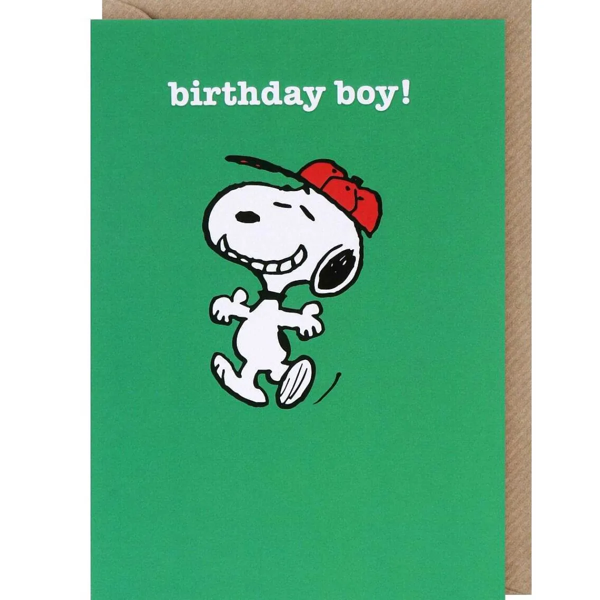 Snoopy 'Birthday Boy' Birthday Card>Peanuts Fashion