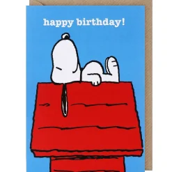 Snoopy 'Kennel' Birthday Card>Peanuts Store