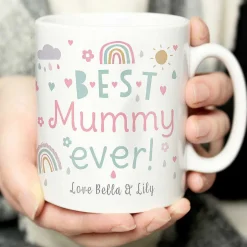 Personalised Best Ever Rainbows & Sunshine Mug><noscript><img width=