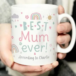 Personalised Best Ever Rainbows & Sunshine Mug><noscript><img width=