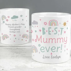 Personalised Best Ever Rainbows & Sunshine Mug><noscript><img width=