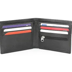 Personalised Black Initials Wallet>Temptation Gifts Cheap