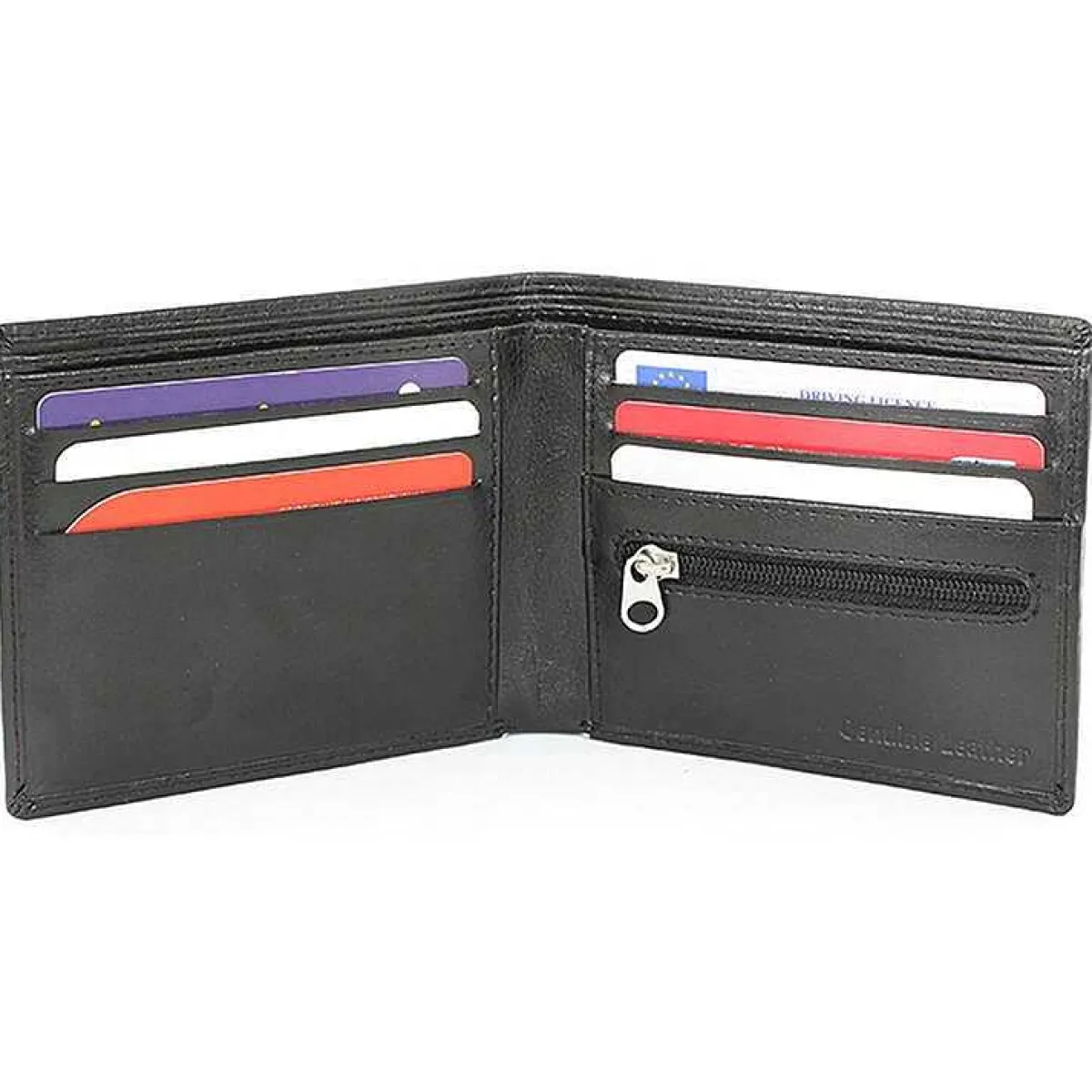 Personalised Black Initials Wallet>Temptation Gifts Cheap