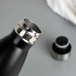 Personalised Black Metal Insulated Drinks Bottle>Temptation Gifts Fashion