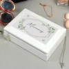 Personalised Botanical Butterfly Wooden Jewellery Box>Temptation Gifts Flash Sale