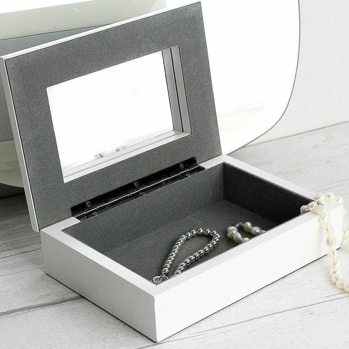 Personalised Botanical Butterfly Wooden Jewellery Box>Temptation Gifts Flash Sale