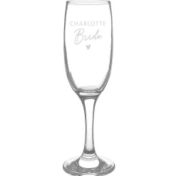 Personalised Bride Flute Glass><noscript><img width=