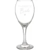 Personalised Bride Wine Glass>Temptation Gifts New
