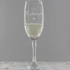 Personalised Bridesmaid Flute Glass>Temptation Gifts New