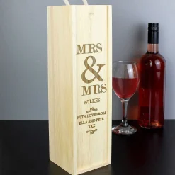 Personalised Couples Bottle Presentation Box>Temptation Gifts Clearance