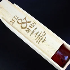 Personalised Couples Bottle Presentation Box><noscript><img width=
