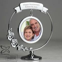 Personalised Crystocraft Photo Frame Ornament>Temptation Gifts Online