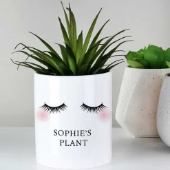 Personalised Eyelashes Ceramic Storage Pot>Temptation Gifts Hot