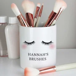 Personalised Eyelashes Ceramic Storage Pot><noscript><img width=