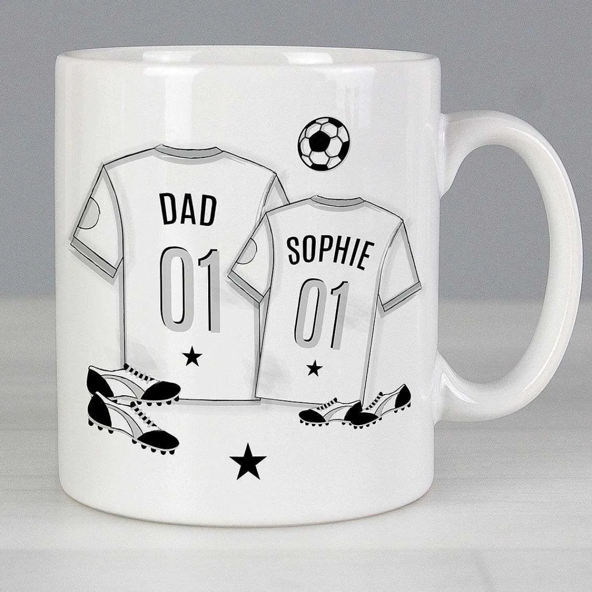 Personalised Football Mini Me Mug>Temptation Gifts Cheap
