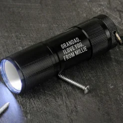 Personalised 'Free Text' Mini Led Torch><noscript><img width=