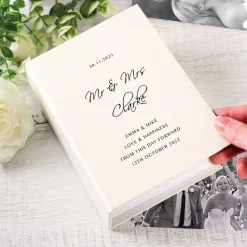 Personalised 'Free Text' 6X4 Photo Album With Sleeves><noscript><img width=