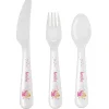 Personalised Garden Fairy 3 Piece Plastic Cutlery Set>Temptation Gifts Best