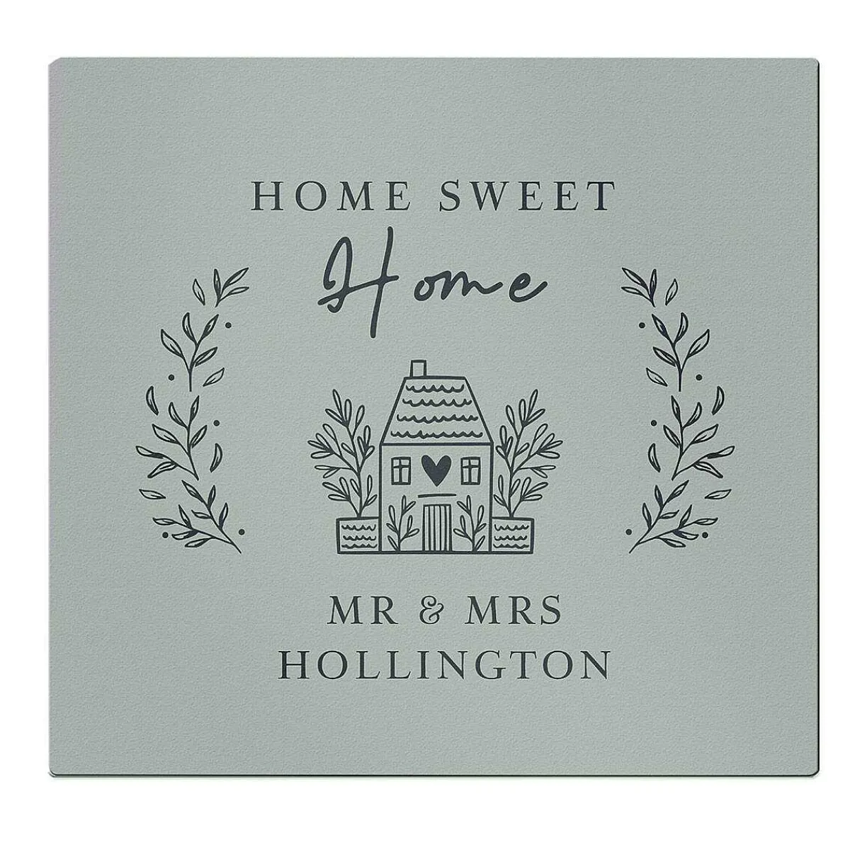 Personalised Home Glass Chopping Board Worktop Saver>Temptation Gifts Hot
