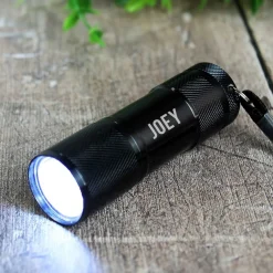 Personalised 'Name Only' Mini Led Torch><noscript><img width=
