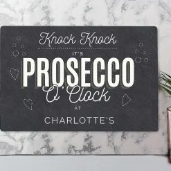 Personalised Prosecco Metal Sign>Temptation Gifts Discount