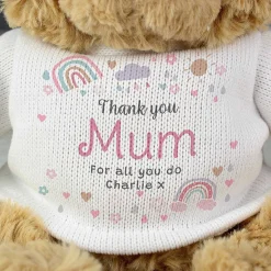 Personalised Rainbows & Sunshine Teddy Bear>Temptation Gifts Cheap