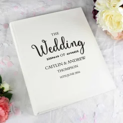 Personalised Rustic Wedding Traditional Album>Temptation Gifts Store