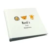 Personalised Scandi Safari Animals Square 6X4 Photo Album>Temptation Gifts Hot