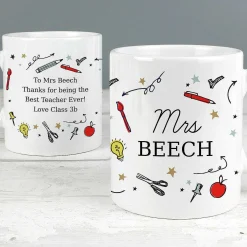 Personalised School Teachers Mug><noscript><img width=