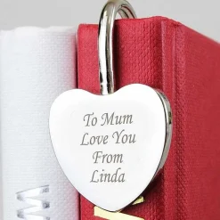 Personalised Silver Heart Bookmark><noscript><img width=