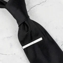 Personalised Silver Plated Tie Clip>Temptation Gifts Flash Sale