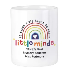 Personalised Teacher 'Little Minds' Ceramic Storage Pot><noscript><img width=